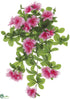 Silk Plants Direct Outdoor Azalea Hanging Bush - Cerise - Pack of 6