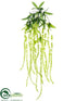 Silk Plants Direct Amaranthus Hanging Bush - Lime - Pack of 12
