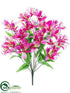 Silk Plants Direct Alstroemeria Bush - Fuchsia - Pack of 12