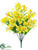 Silk Plants Direct Alstroemeria Bush - Yellow - Pack of 12