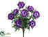 Silk Plants Direct Wave Anemone Bush - Violet - Pack of 12