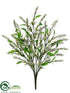 Silk Plants Direct Astilbe Bush - White - Pack of 12