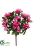 Silk Plants Direct Azalea Bush - Pink Hot - Pack of 36
