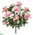 Silk Plants Direct Azalea Bush - Pink - Pack of 36
