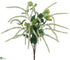 Silk Plants Direct Amaranthus Bush - Cream - Pack of 12