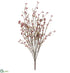 Silk Plants Direct Berry Bush - Burgundy - Pack of 12