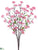 Peach Blossom Bush - Pink - Pack of 12