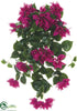 Silk Plants Direct Outdoor Bougainvillea Hanging Bush - Boysenberry - Pack of 6