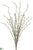 Wild Blossom Bush - Cream - Pack of 6