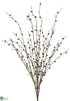 Silk Plants Direct Wild Blossom Bush - Lavender - Pack of 6