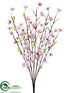 Silk Plants Direct Cherry Blossom Bush - Pink - Pack of 12