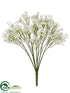 Silk Plants Direct Baby's Breath Bush - White - Pack of 24