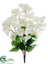 Silk Plants Direct Bougainvillea Bush - Cream White - Pack of 12