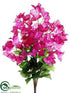 Silk Plants Direct Bougainvillea Bush - Fuchsia - Pack of 12