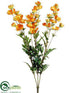 Silk Plants Direct Cosmos Bush - Orange - Pack of 12