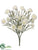 Carnation Bush - White Cream - Pack of 12