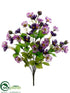 Silk Plants Direct Cosmos Bush - Lavender Purple - Pack of 12