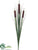 Large Cattail Bush - Brown - Pack of 12
