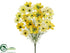 Silk Plants Direct Cosmos Bush - Yellow Two Tone - Pack of 6