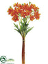 Silk Plants Direct Cosmos Bundle - Orange - Pack of 12