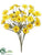 Daisy Bush - Yellow - Pack of 6