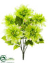 Silk Plants Direct Dahlia Bush - Green - Pack of 12