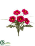 Silk Plants Direct Gerbera Daisy Bush - Beauty - Pack of 12
