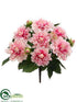 Silk Plants Direct Dahlia Bush - Pink - Pack of 12