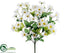 Silk Plants Direct Daisy Bush - Cream White - Pack of 12