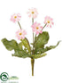 Silk Plants Direct Daisy Bush - Pink - Pack of 48