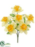 Silk Plants Direct Daffodil Bush - Yellow Yellow - Pack of 24