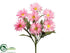 Silk Plants Direct Spider Gerbera Daisy Bush - Pink - Pack of 12