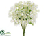Silk Plants Direct Dianthus Bush - Cream - Pack of 12