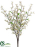 Silk Plants Direct Forsythia Bush - Cream - Pack of 12