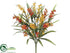 Silk Plants Direct Wild Flower Bush - Orange Yellow - Pack of 12
