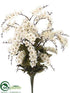 Silk Plants Direct Wild Freesia Bush - Beige - Pack of 12