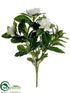 Silk Plants Direct Gardenia Bush - Cream Green - Pack of 12