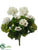 Silk Plants Direct Geranium Bush - Beauty - Pack of 12