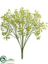 Silk Plants Direct Baby's Breath Bush - Green Light - Pack of 24
