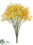 Silk Plants Direct Baby's Breath Bush - Yellow Two Tone - Pack of 24