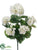 Geranium Bush - White - Pack of 18