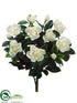 Silk Plants Direct Gardenia Bush - White - Pack of 12