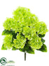 Silk Plants Direct Hydrangea Bush - Green - Pack of 6