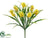 Silk Plants Direct Hyacinth Bush - Yellow - Pack of 24