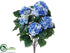 Silk Plants Direct Hydrangea Bush - Blue Two Tone - Pack of 6