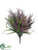 Silk Plants Direct Heather Bush - Yellow - Pack of 12