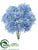 Hydrangea Bush - Blue Delphinium - Pack of 6