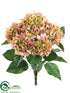 Silk Plants Direct Hydrangea Bush - Mauve - Pack of 6