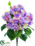 Silk Plants Direct Hydrangea Bush - Lavender Purple - Pack of 12