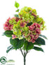 Silk Plants Direct Hydrangea Bush - Mauve Green - Pack of 12
